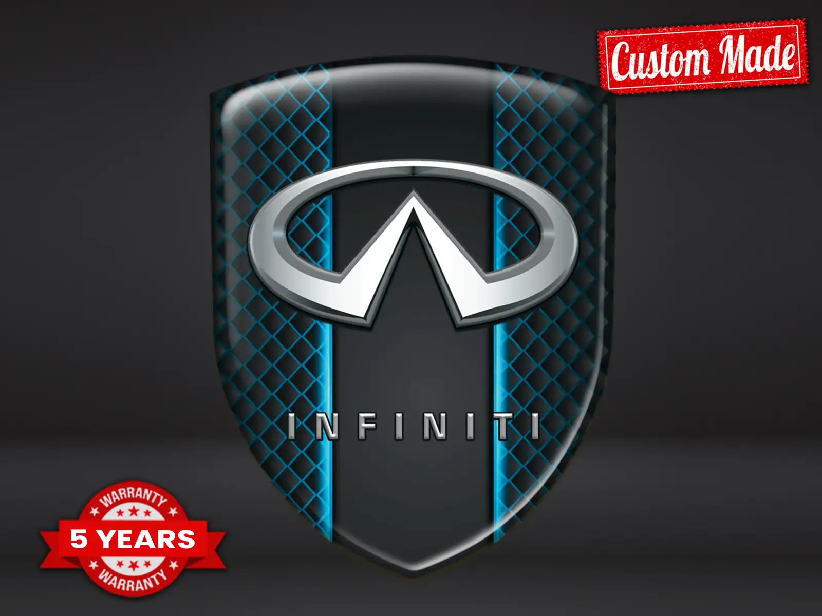 Infiniti Logo Silicona S Auto Pro Máximo Resistente Versión 